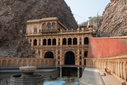 The Monkey temple, Galta Ji, Jaipur, India