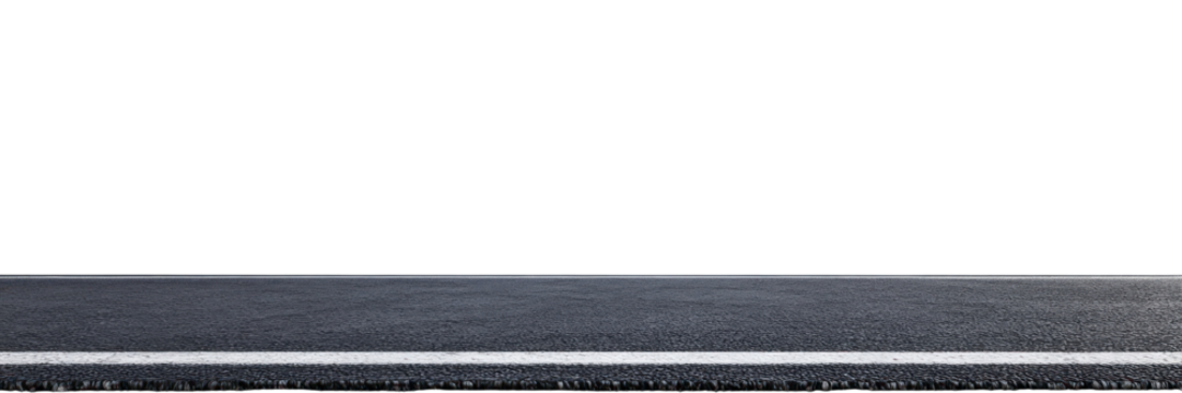 PNG Real asphalt road empty white line.