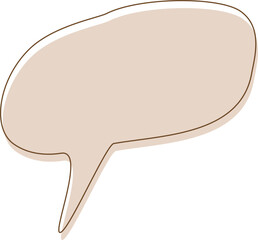 Bubble Speech Illustration