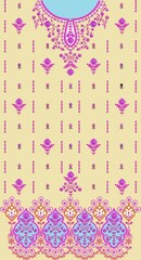 Mughal Flower | Flower art drawing, Flower drawing, Mughal paintings, Seamless Indian Mughal Flower Motif 