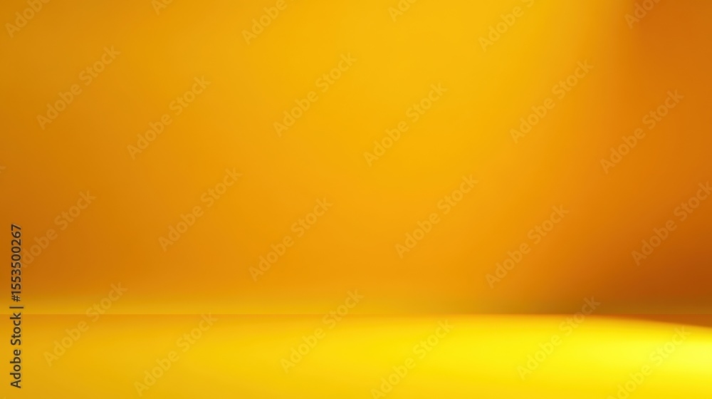 Poster bright orange and yellow gradient background with smooth lighting and subtle shadows, creating a war