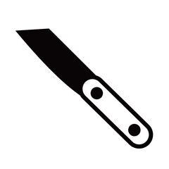 knife vector silhouette , clip art, and symbol. Shilhouette of  knife concept and simple design