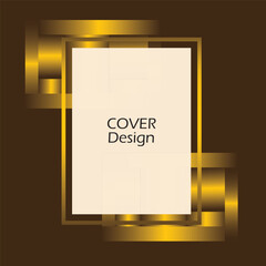Modern cover design. seamless picture frame