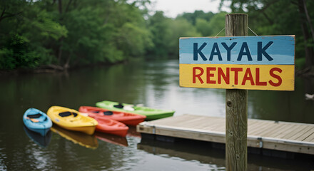 Relaxing Vacation At The Lake Kayak Rentals Available for Adventurous Souls
