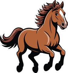 Cute Horse Vector