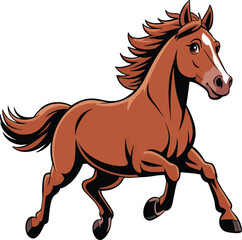 Cute Horse Vector