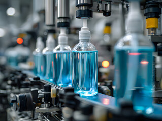 Household cleaner spray bottles 