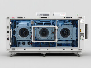 Obraz premium Glovebox workstation for sensitive material handl