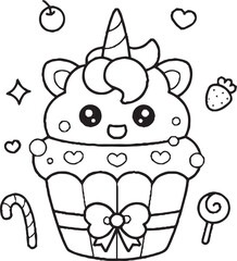 birthday cake with candles