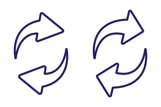 swap icon vector. switch icon. swap icon with two arrows. exchange arrow icons. two arrows in opposite directions symbol. interchange vector icon. circulation icon. transfer icon. vector illustration