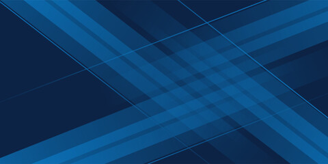 Abstract dark blue background with modern corporate concept presentation