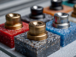 CNC tool holders and inserts aligned