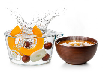 Châtaignes et Potiron : Le Duo Parfait pour un Potage Chaleureux