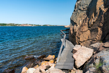 Wanderweg in den Schären des Veddöarkipelagen, Bohuslän