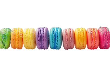 Picture Perfect Macarons Arranged Like Jewels in a Rainbow Spectrum
