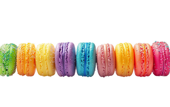 Picture Perfect Macarons Arranged Like Jewels in a Rainbow Spectrum
