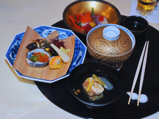 japanese food on a plate