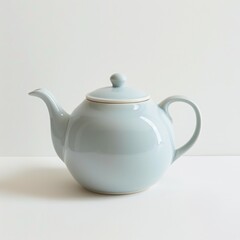 minimalist ceramic teapot