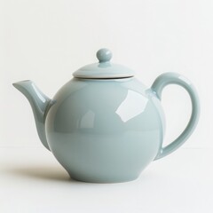 minimalist ceramic teapot