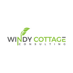 Windy Cottage Logo showcases a charming, rustic design with soft colors and a cozy cottage feel, ideal for homestay, farmhouse, or handmade product brands seeking a warm, inviting identity.
