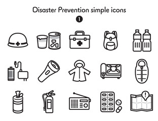 アイコン集 防災