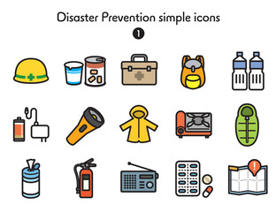 アイコン集 防災