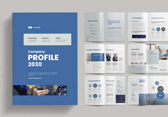 Company Profile Brochure Layout