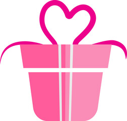 pink gift box