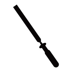 Building tools vector silhouette , clip art, and symbol. Shilhouette of building tools concept and simple design