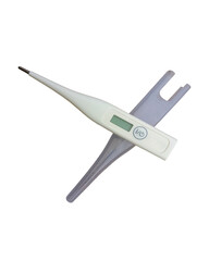 Blood Pressure Check Sensor Isolated on White Background