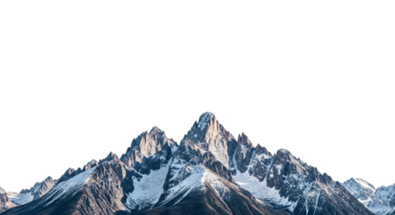 snow covered mountains