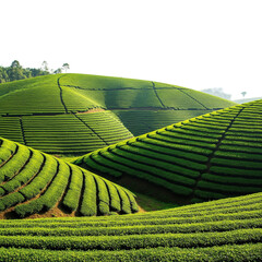 green tea plantation