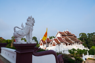 Lion statue, Lanna art