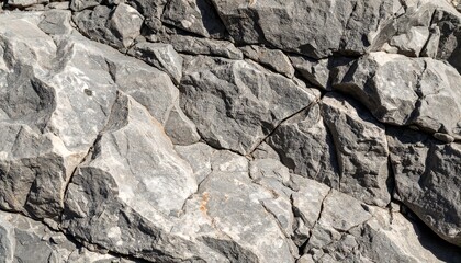 Raw gray stone with natural pores and cracks. A clean, tactile background for earthy product displays or packaging mockups.