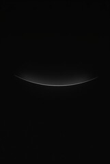 3d render of a glowing circle symbol on black background