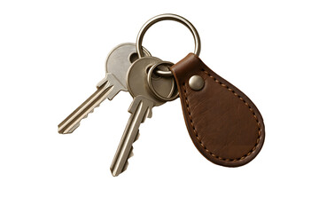 keys isolated on white background