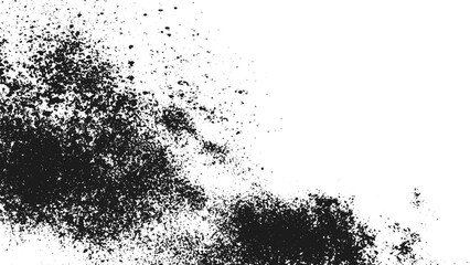 Dark grunge  texture vector. Abstract obvious dark worn textured effect. Grunge real organic vintage halftone vector ink  background. 