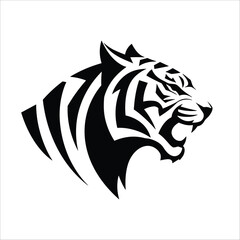 Tiger Head Logo Vector Illustration