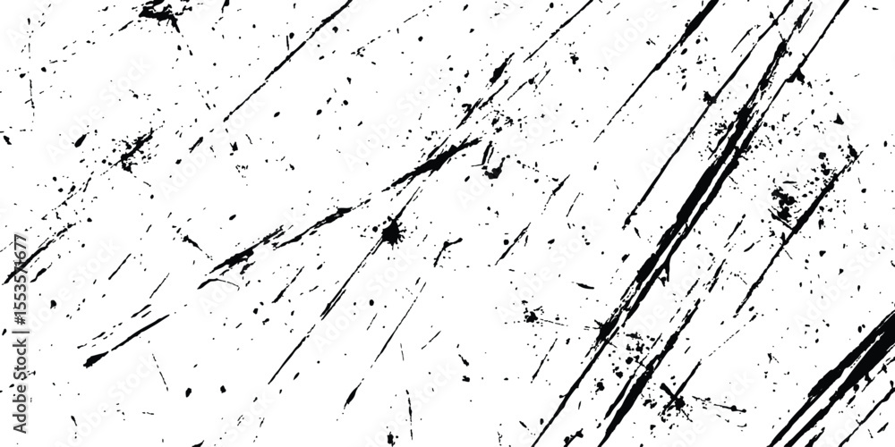 Poster vintage grunge scratches texture isolated on white background. abstract scratch marks on a white sur