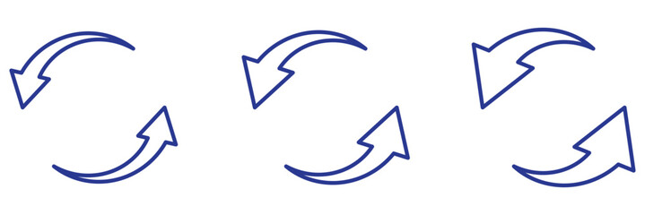 Refresh arrow symbol reload sync rotate exchange