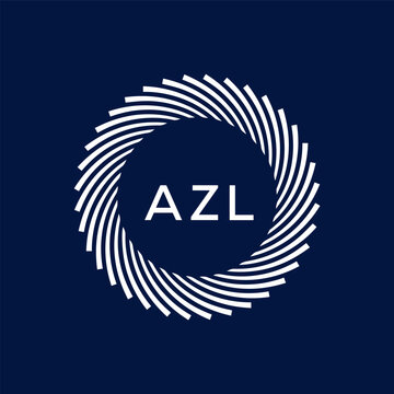 AZL Letter Initial Logo Design Template Vector Illustration