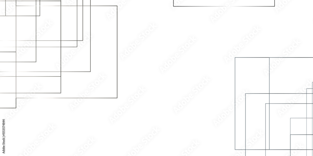 Poster abstract seamless random geometric black, gray lines pattern on a transparent background design. vec
