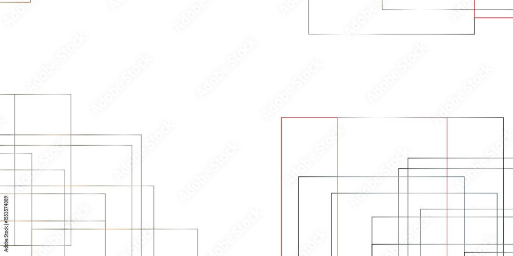 Poster abstract seamless random geometric black, gray lines pattern on a transparent background design. vec
