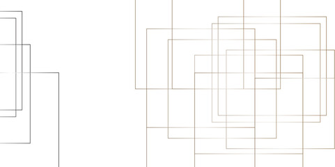 Abstract seamless random geometric black, gray lines pattern on a transparent background design. Vector for presentation. Modern minimal and clean white gold background with shadows.