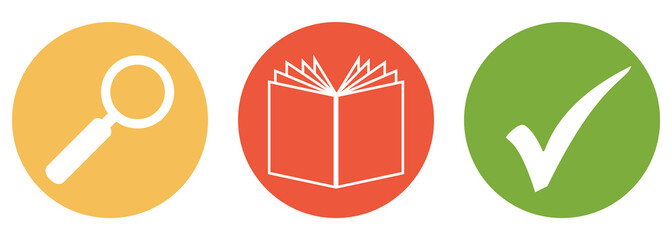 Bücher oder News suchen und finden - Button Banner