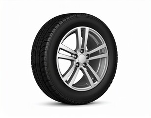Obraz premium Tire replacement service urban garage automotive repair indoor environment close-up view safety and performance