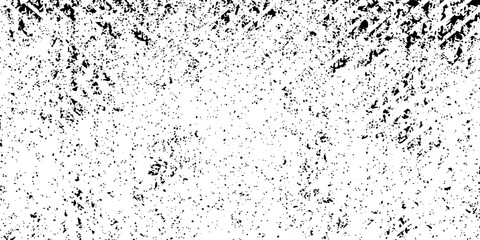 Abstract vector noise. Grunge texture overlay with rough and fine black particles isolated on white background. Vector illustration. EPS10