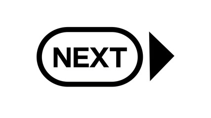 Next icon vector illustration isolated on white background 