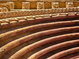 Discover intricate stone lacework at Santa Marina in Seville