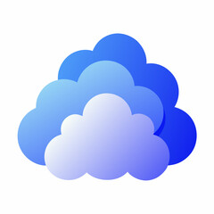 Obraz premium Sky Vectors White Backgrounds